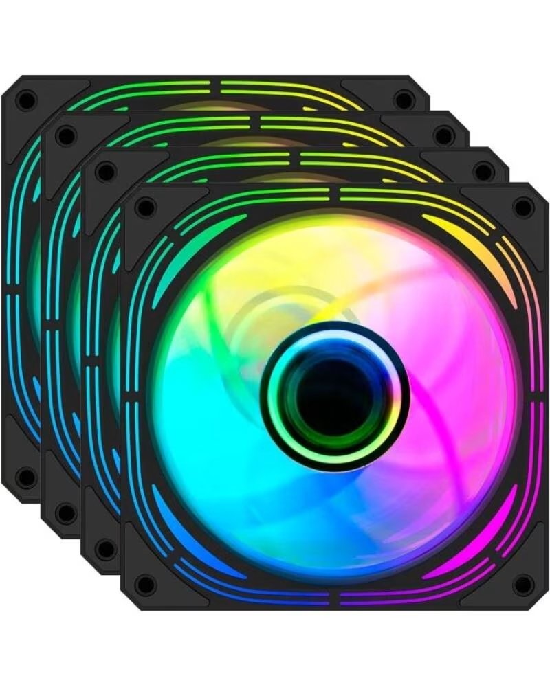 COOLBOX KIT 4 Vent 12cm ARGB Infinity Pro