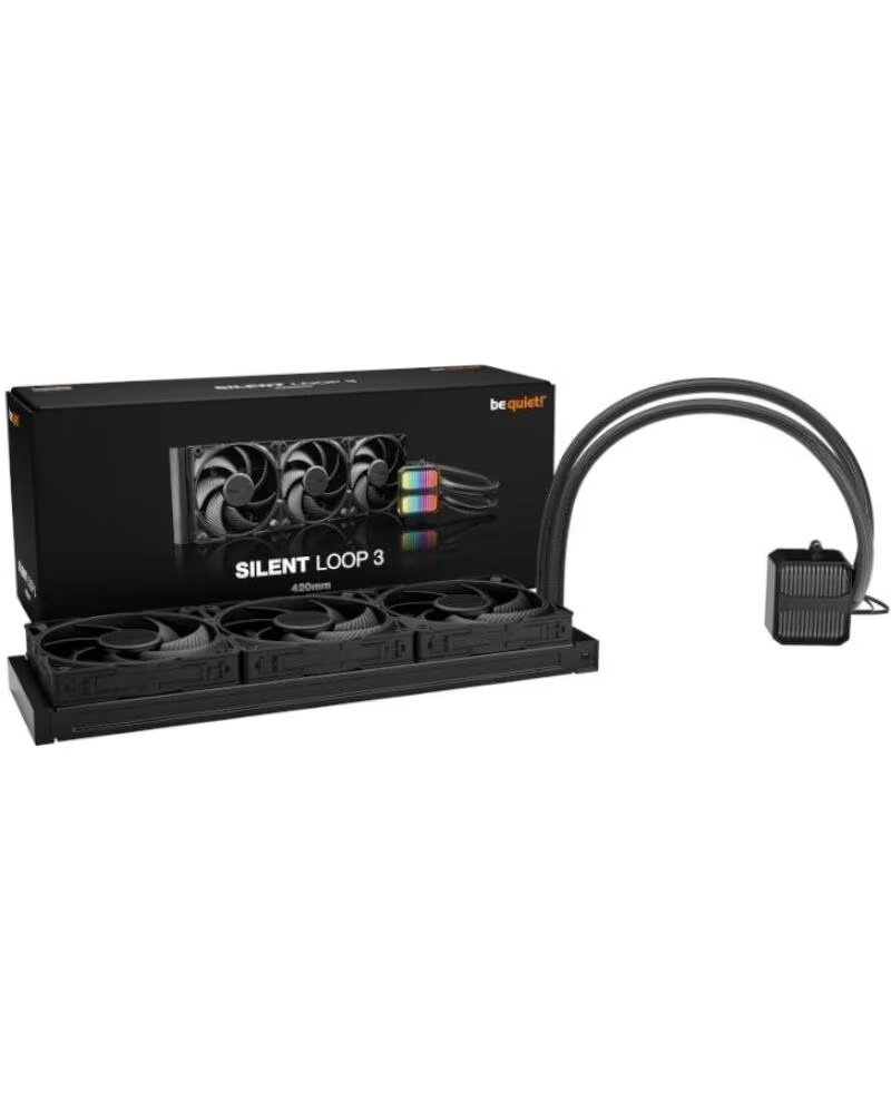 BE QUIET Kit refrigeracion liquida silent loop 3 3x 140mm negro