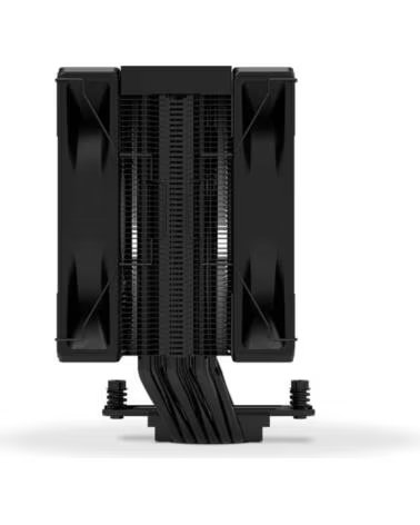 NOX Ventilador HUMMER H-200 LCD CPU LCD Dual Fan