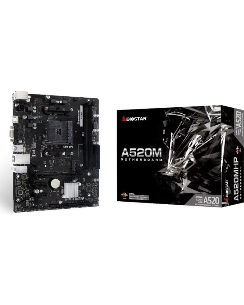 BIOSTAR Placa Base A520MHP mATX AM4