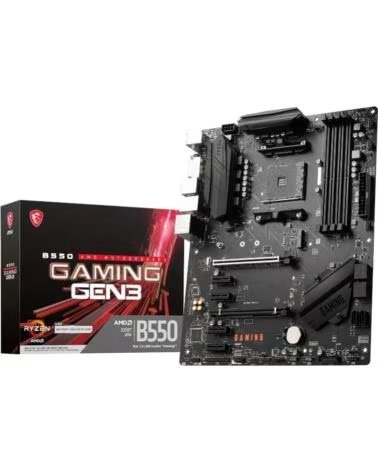 MSI Placa base b550 gaming am4 atx - 4x ddr4