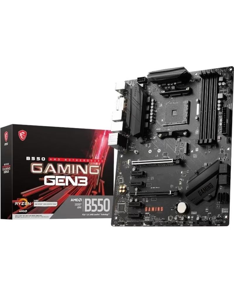 MSI Placa base b550 gaming am4 atx - 4x ddr4