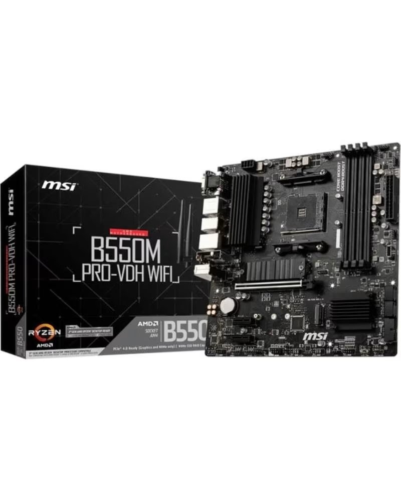 MSI Placa Base PRO B550M-P mATX AM4