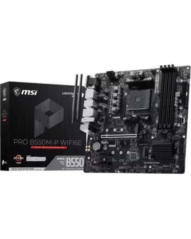 MSI Placa Base PRO B550M-P WIFI6E mATX AM4