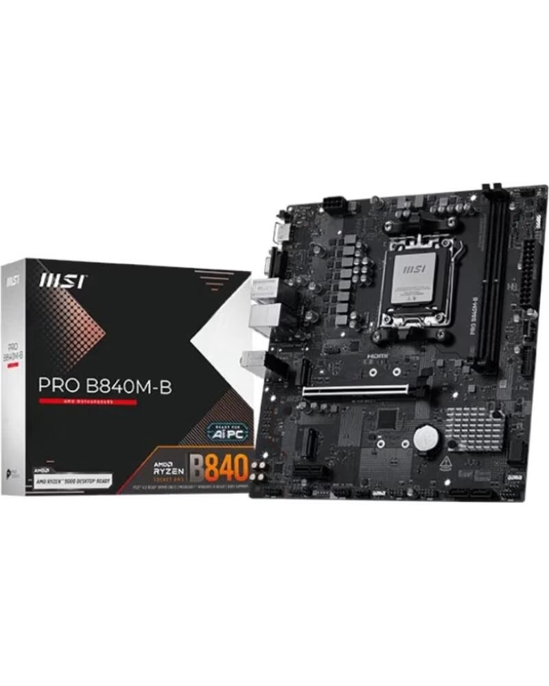 MSI Placa Base PRO B840M-B DDR5 mATX