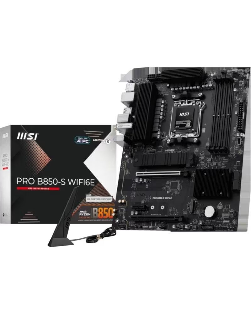 MSI Placa Base PRO B850-S WIFI6E DDR5 ATX AM5