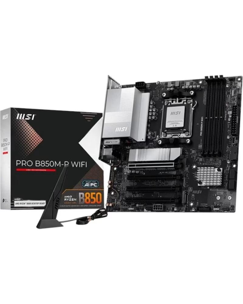 MSI Placa Base PRO B850M-P DDR5 WIFI AM5