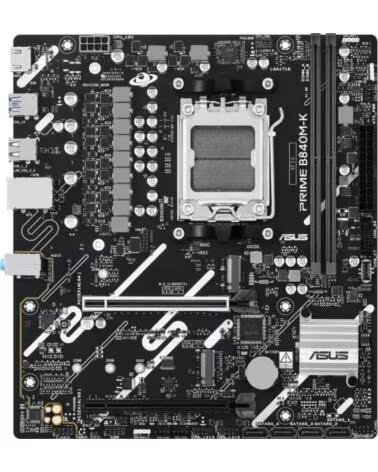 ASUS Placa Base Prime B840M-K Socket AM5- DDR5- PCIe 4 0- Micro ATX