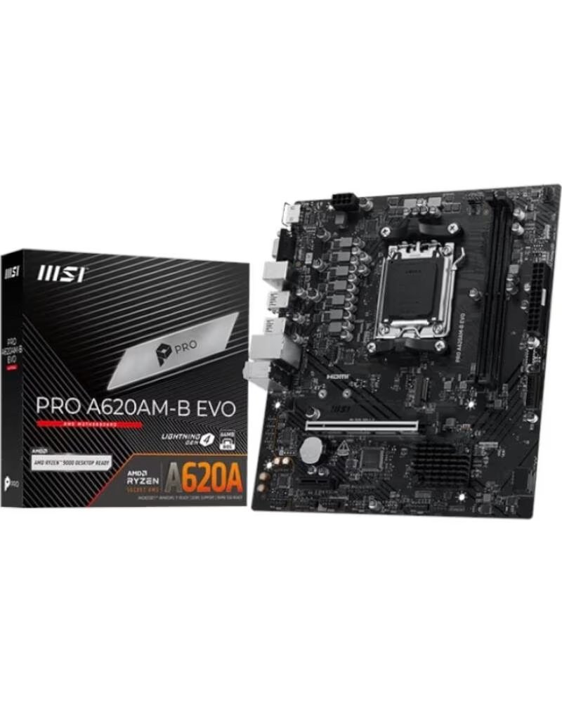 MSI Placa Base PRO A620AM-B EVO mATX AM5