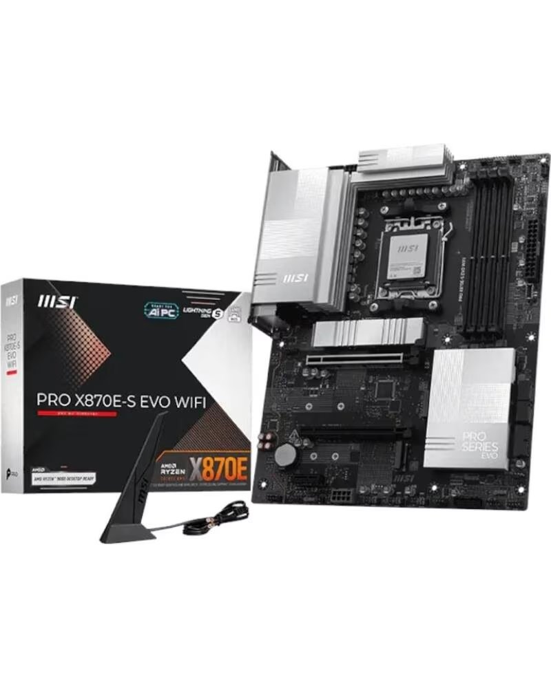 MSI Placa Base PRO X870E-S EVO WIFI DDR5 ATX
