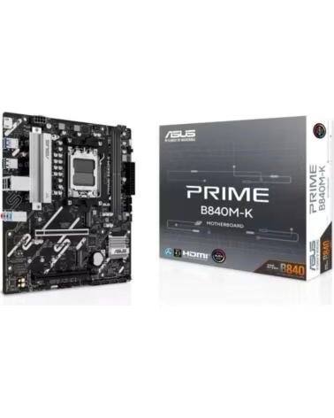ASUS Placa Base Prime B840M-K Socket AM5- DDR5- PCIe 4 0- Micro ATX