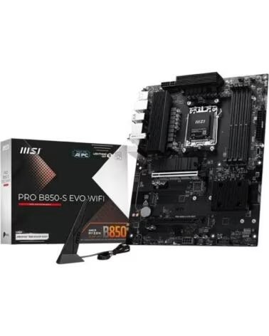 MSI Placa Base PRO B850-S EVO WIFI ATX AM5