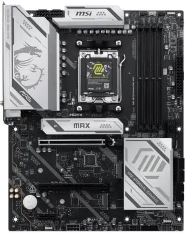 MSI Placa Base MAG X870E GAMING PLUS MAX WIFI ATX