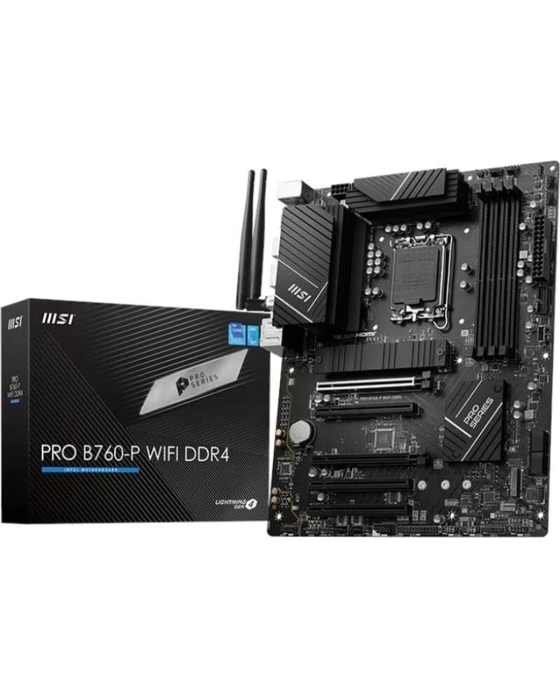 MSI Placa Base PRO B760-P WIFI DDR4 ATX LGA1700