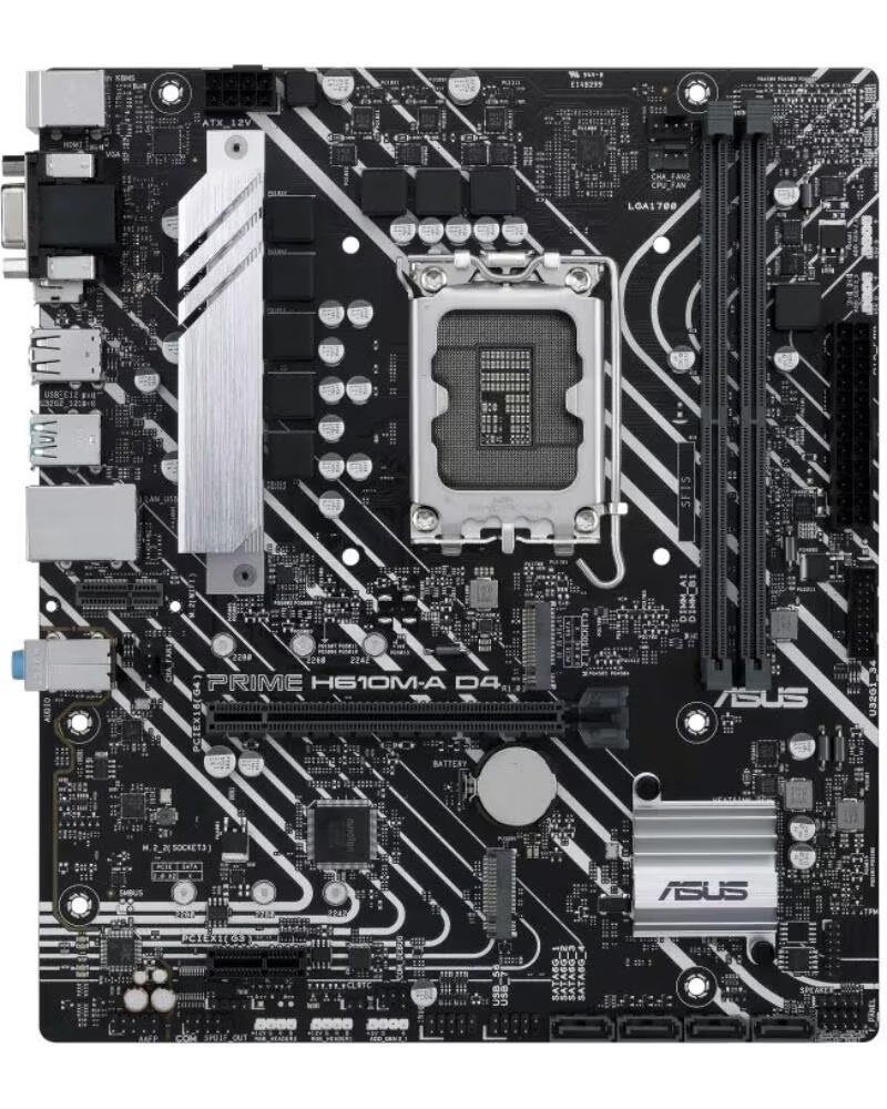 ASUS Placa Base PRIME H610M-A CSM D4 mATX 1700