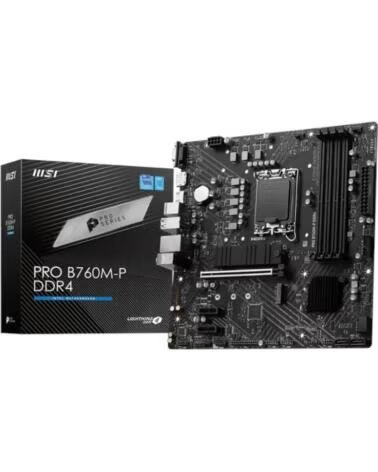 MSI Placa Base PRO B760M-P DDR4 mATX LGA1700