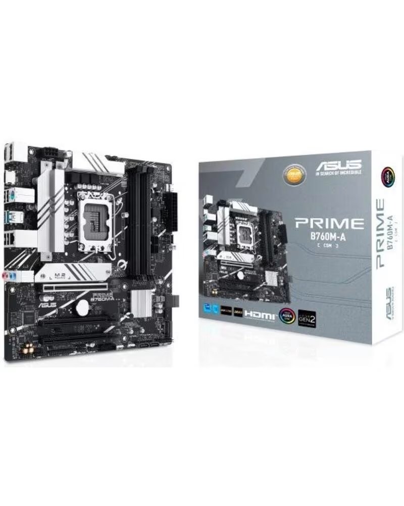 ASUS Placa Base PRIME B760M-A CSM DDR4 mATX 1700