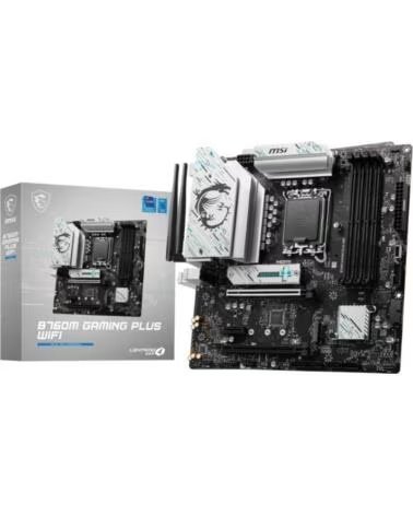 MSI Placa base 1700 b760m gaming plus wifi ddr5