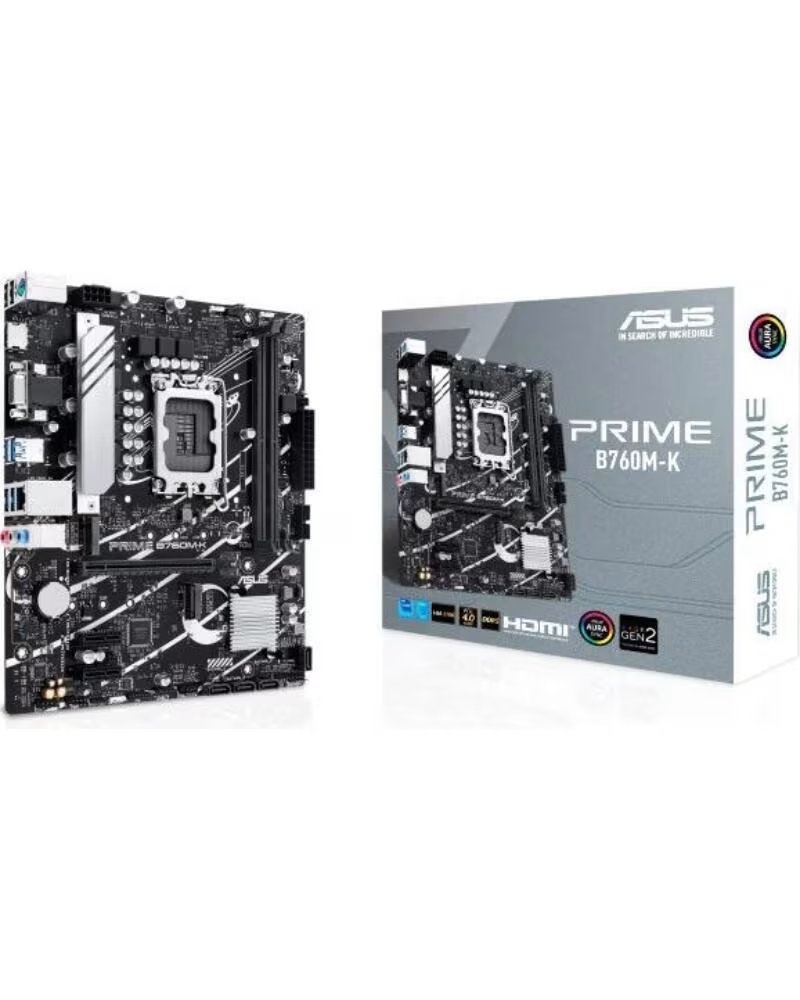 ASUS Placa Base PRIME B760M-K DDR5 mATX 1700