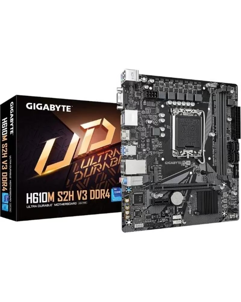 GIGABYTE Placa Base H610M S2H V3 DDR4 mATX 1700