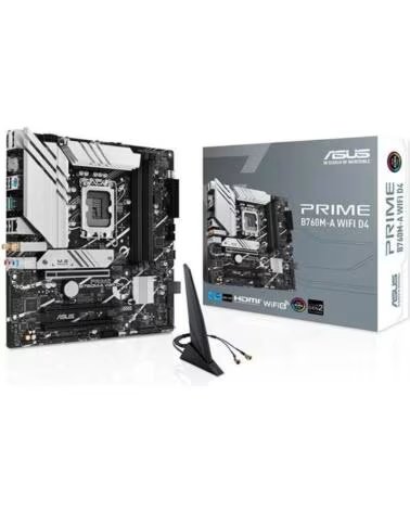 ASUS Placa Base PRIME B760M-A WIFI DDR4 mATX 1700
