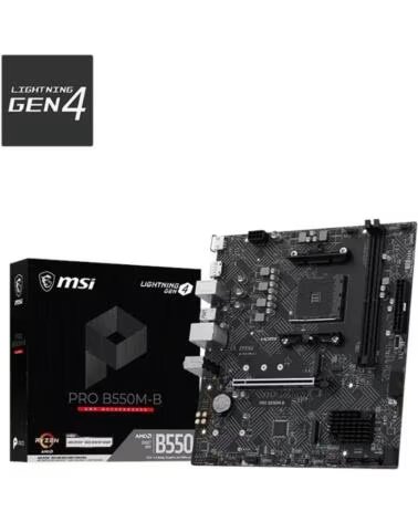 MSI Placa Base PRO B550M-B mATX AM4