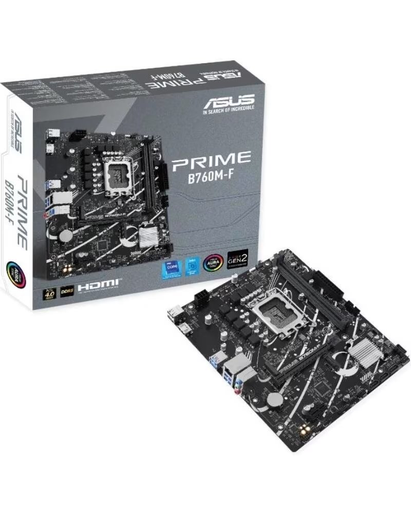 ASUS Placa Base PRIME B760M-F DDR5 mATX 1700