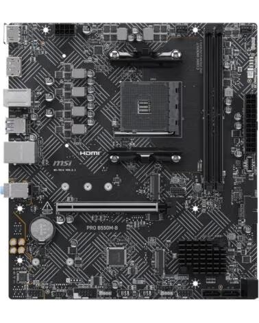 MSI Placa Base PRO B550M-B mATX AM4