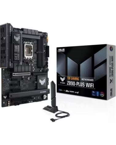 ASUS Placa Base TUF GAMING Z890-PLUS WIFI- Socket 1851- DDR5- PCIe 5 0