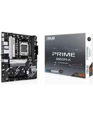 ASUS Placa Base Prime B850M-K Socket AM5- DDR5- PCIe 5 0- Micro ATX