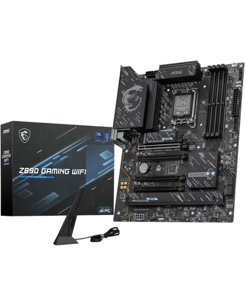 MSI Placa Base Z890 GAMING WIFI DDR5 ATX LGA1851