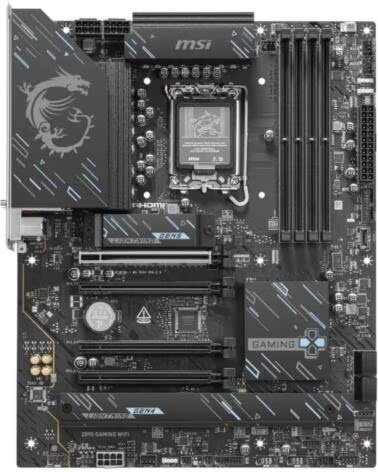 MSI Placa Base Z890 GAMING WIFI DDR5 ATX LGA1851