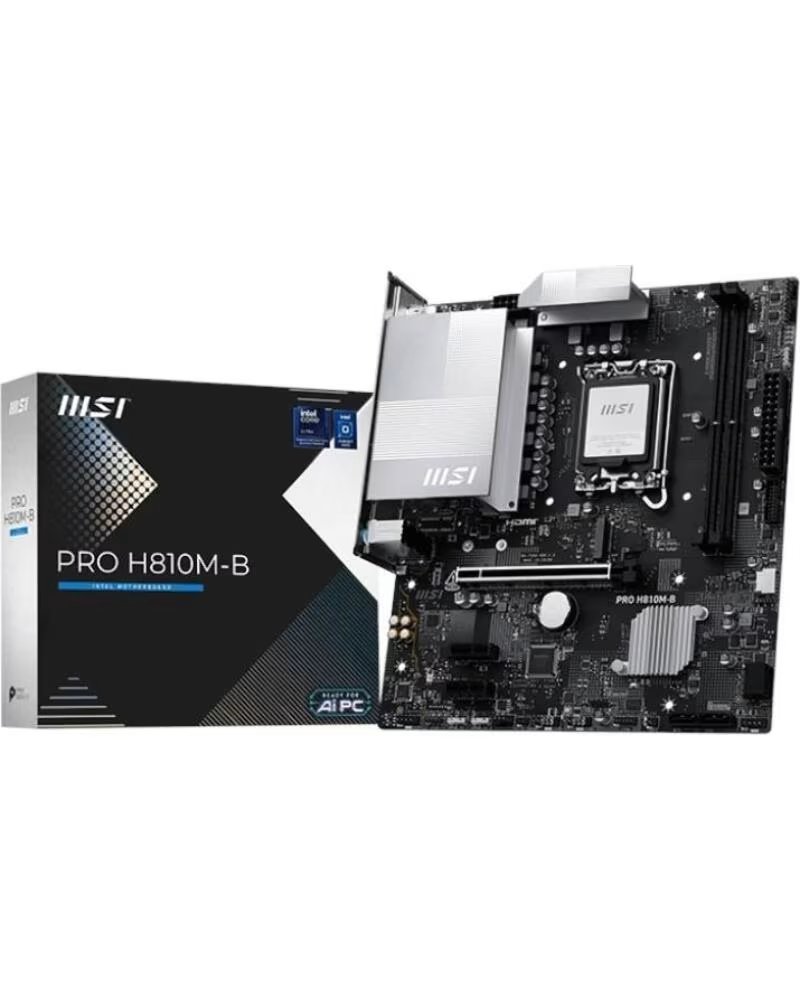 MSI Placa Base PRO H810M-B DDR5 mATX LGA1851