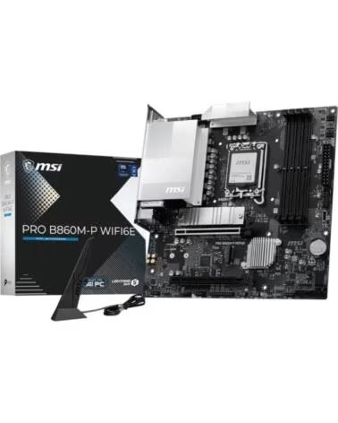 MSI Placa Base PRO B860M-P WIFI6E mATX D5 1851