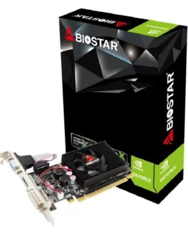 BIOSTAR Tarjeta grafica nvidia gt 210 1gb ddr3 hdmi d - sub dvi pci express 2 0
