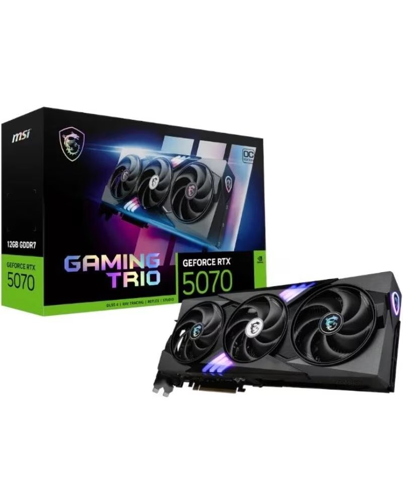 MSI VGA NVIDIA RTX 5070 12G GAMING TRIO OC DDR7