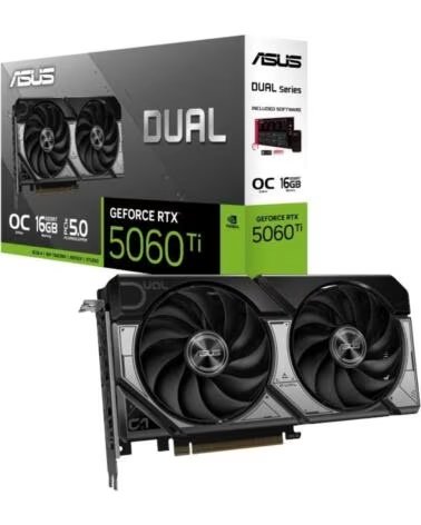 ASUS VGA NVDIA DUAL RTX 5060 TI 016G DDR7