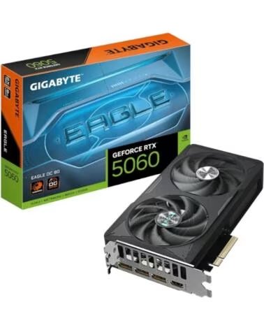 GIGABYTE VGA NVIDIA RTX 5060 EAGLE OC 8G DDR7