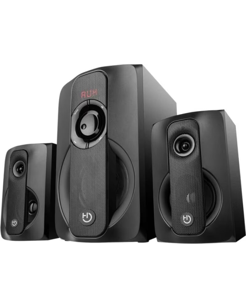 HIDITEC Altavoces con Bluetooth H400 Dark Edition- 80W- 2 1