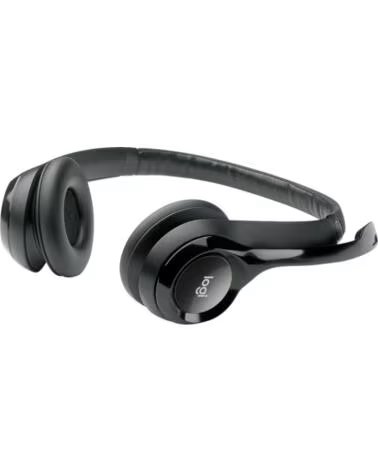LOGITECH AuricularMic H390 USB Negro