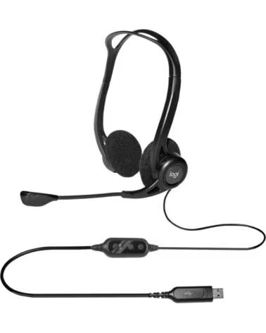 LOGITECH PC960M Auricular USB Suspension Ruido