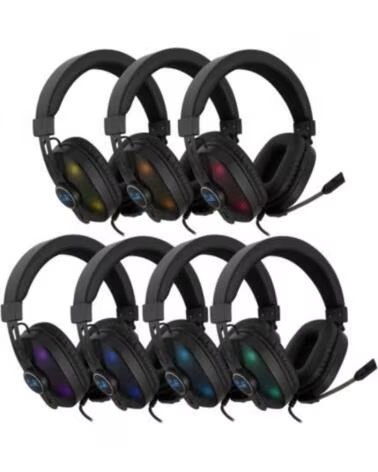 EWENT Auricular PL3321 iluminacion LED RGB