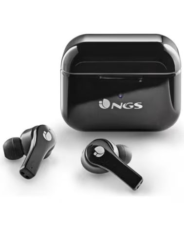 NGS Auriculares ARTICABLOOMBLACK Wireless Black
