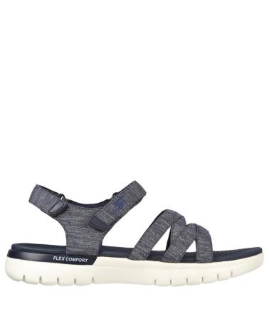 Sandalias de Mujer SKECHERS SANDALIAS ON THE GO FLEX PARA MUJER EN COLOR AZUL AZUL