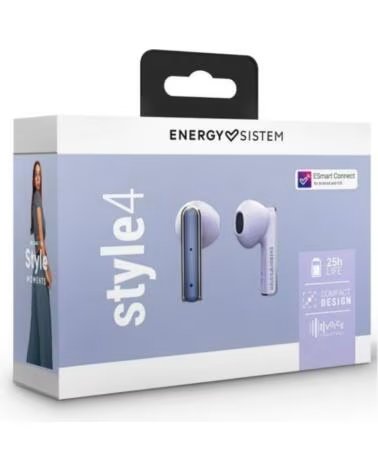 ENERGY SISTEM Auriculares micro style 4 violeta