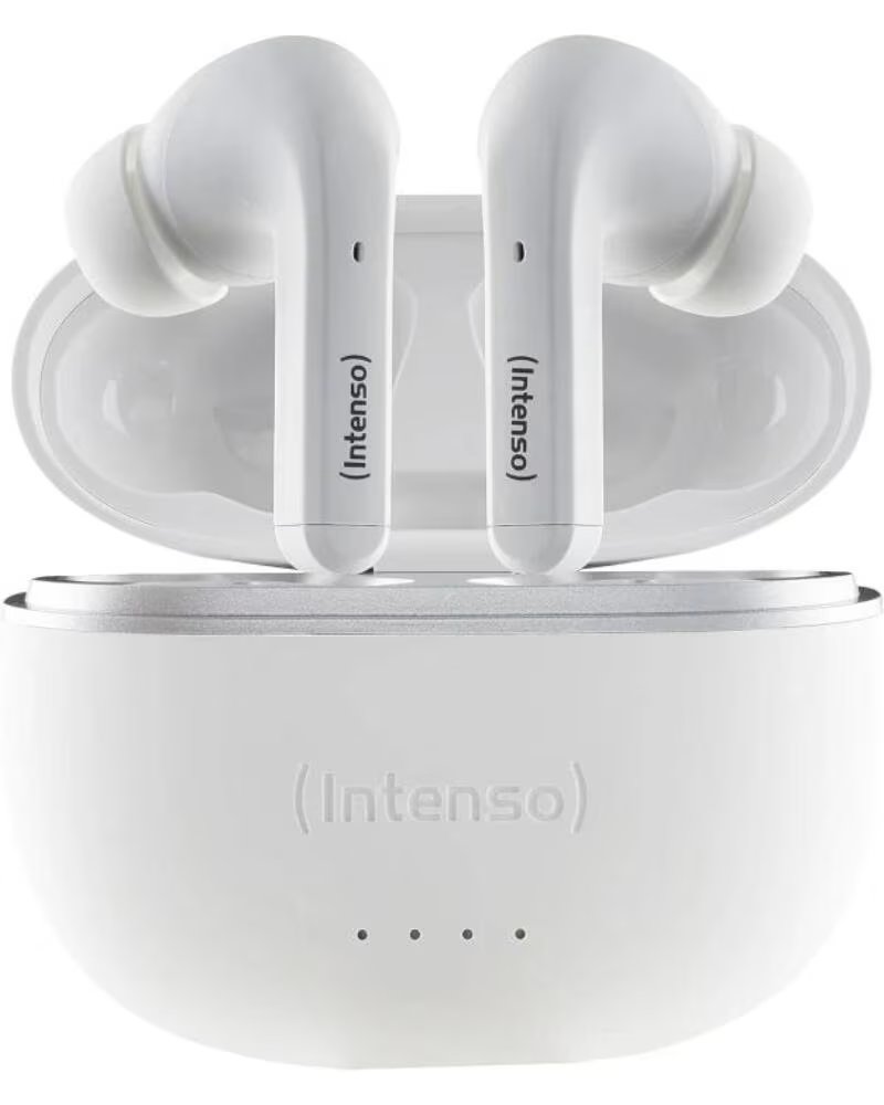 INTENSO Auriculares bluetooth buds t300a tws con anc blanco inalambrico