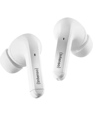 INTENSO Auriculares bluetooth buds t300a tws con anc blanco inalambrico