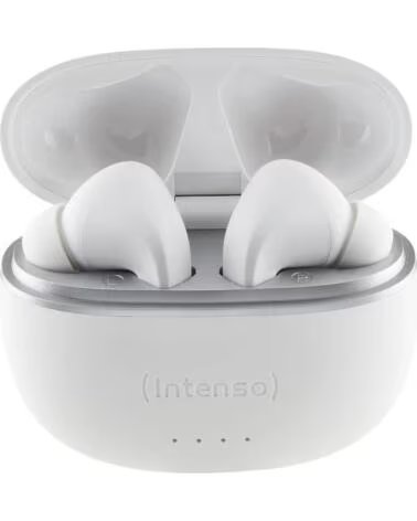 INTENSO Auriculares bluetooth buds t300a tws con anc blanco inalambrico