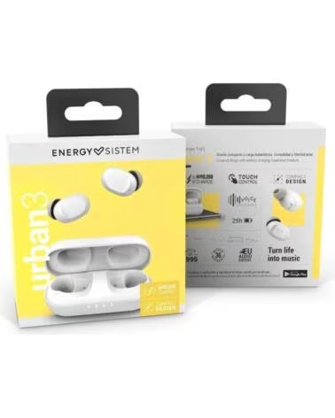ENERGY SISTEM Auriculares micro urban 3 coconut
