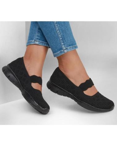 Scarpe sport per Donna SKECHERS SEAGER - SIMPLE THINGS BBK